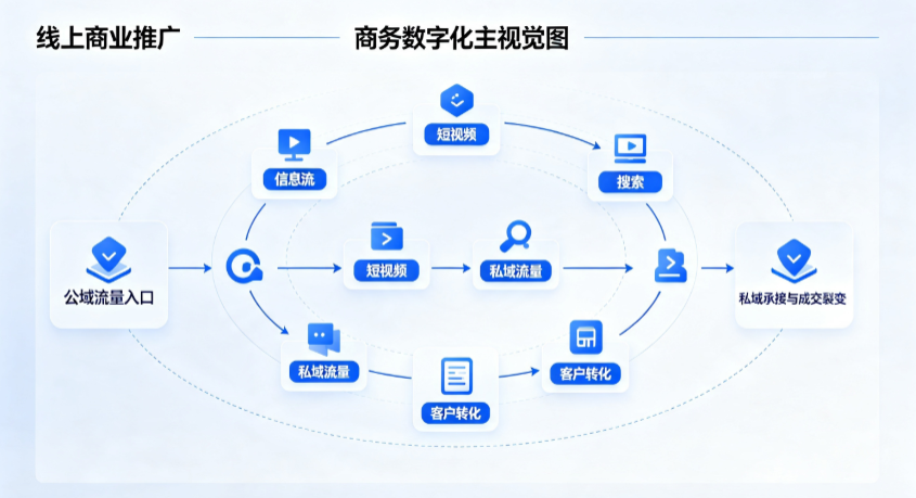 榆林市线上商业推广怎么做？全域流量闭环搭建与低成本转化实战指南